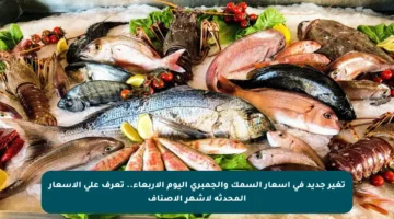 تغير جديد في أسعار السمك والجمبري اليوم الأربعاء.. تعرف على الأسعار المحدثة لأشهر الأصناف